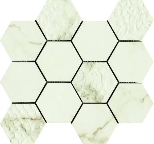 Unicom Starker Muse Calacatta Hexagon Polished 30x34 см