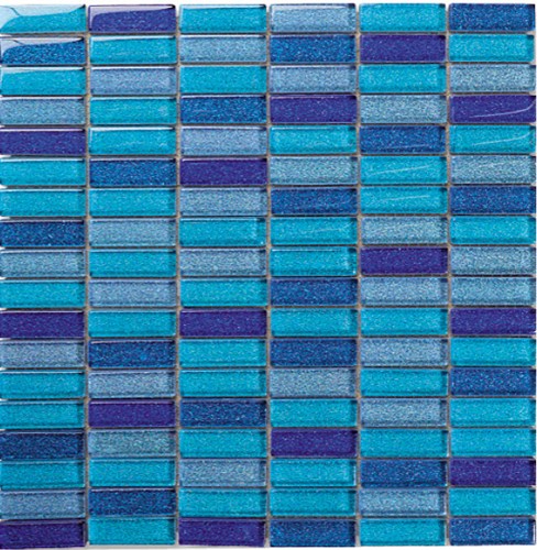 Мозаика Inter Matex Glass Cristal Blue Sky 30x30 см