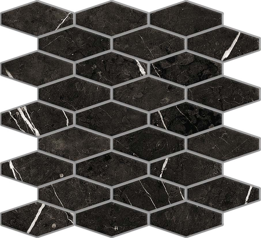 Arcana Thalassa Negro Hati Mosaic 31.8x29 см
