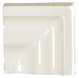 Tonalite Diamante Bianco Angolo Specchio Bordo 8x8 см