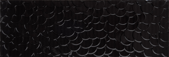 Aparici Nordic Negro Shell Brillo 29.75x89.46 см
