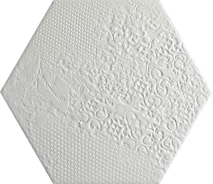 Codicer Milano Hex 25 White Hexagonal 22x25 см