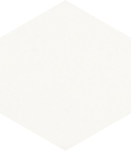 Carmen Ceramic Art Vintage White Hexagon 17.5x20.2 см