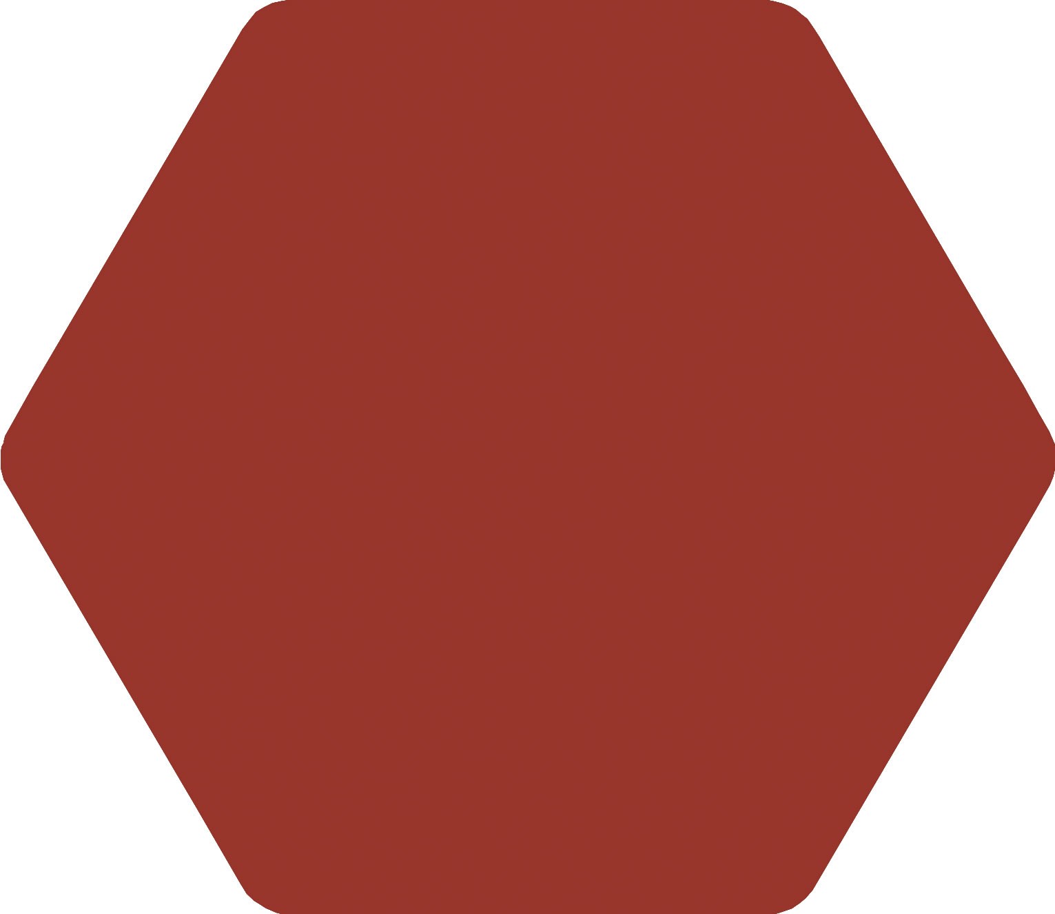 Bestile Toscana Bases Rojo 25.8x29 см