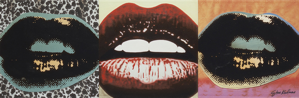 Settecento Steve Kaufman Lips Soggetto C 31.9x96.3 см