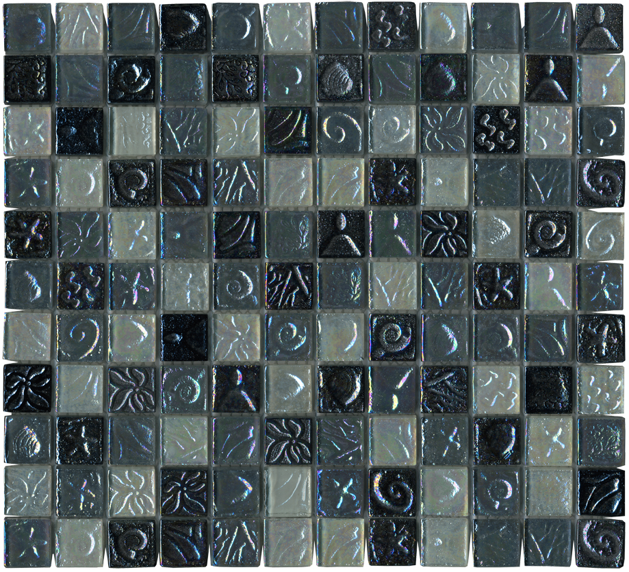Aparici Design Mosaics Talent Black Brillo 32.7x32.7 см
