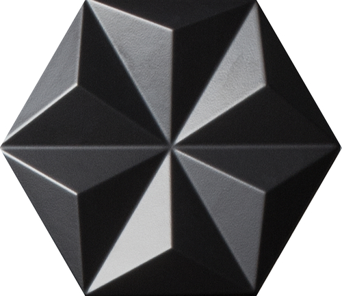 Quintessenza Origami Nero 1 Matt 23x26.6 см