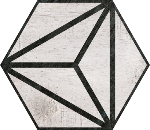 Codicer Tribeca Grey Hex 25 Hexagonal 22x25 см
