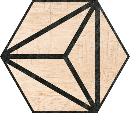Codicer Tribeca Beige Hex 25 Hexagonal 22x25 см