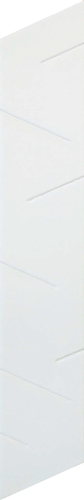 Fittile Fuggo_02 White 10x55.5 см