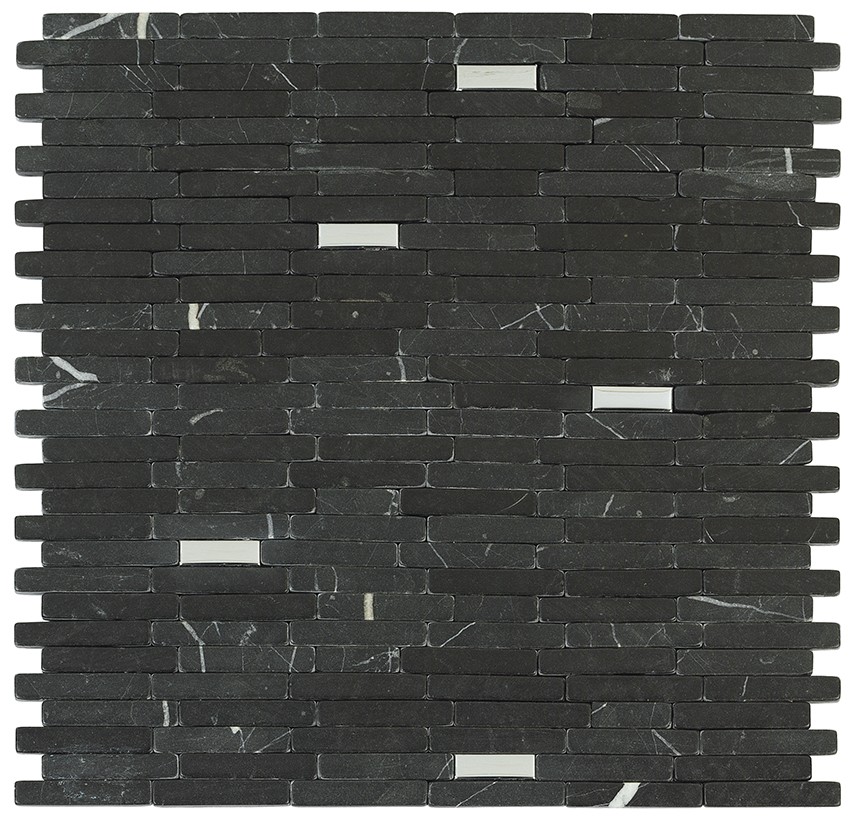 Aparici Design Mosaics Ciro Black Brillo 29.5x30.5 см