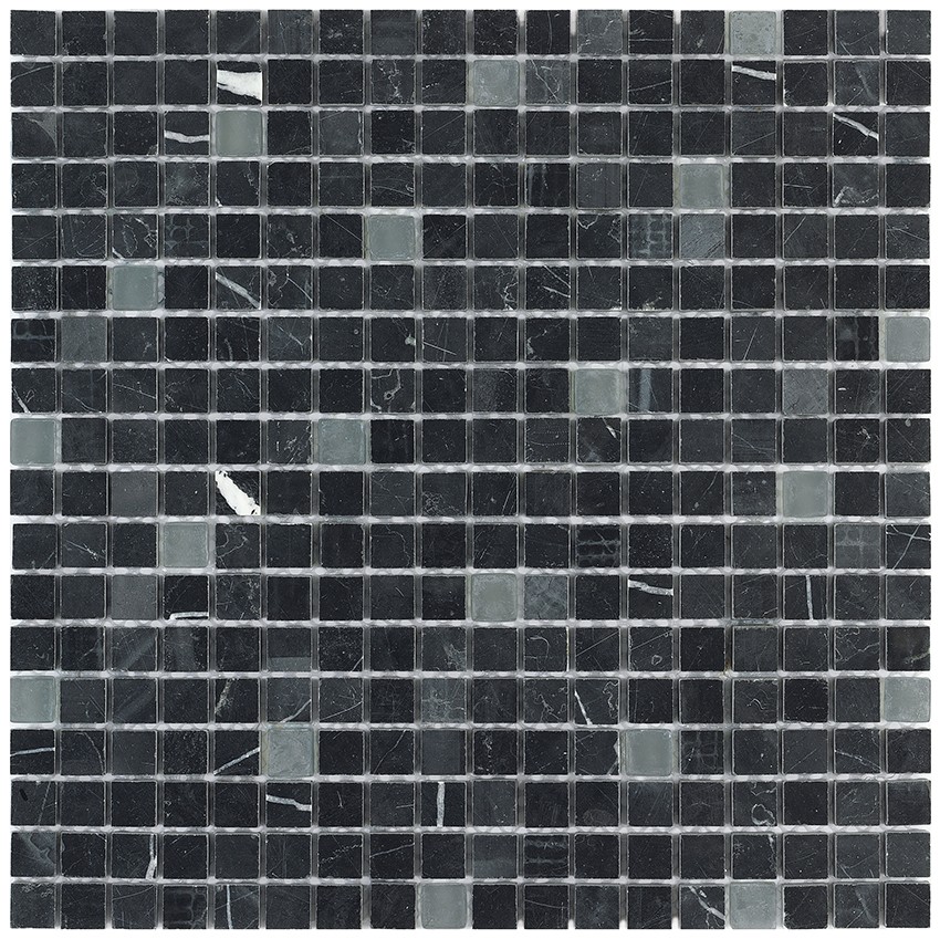 Aparici Design Mosaics Context Black Brillo 30.5x30.5 см