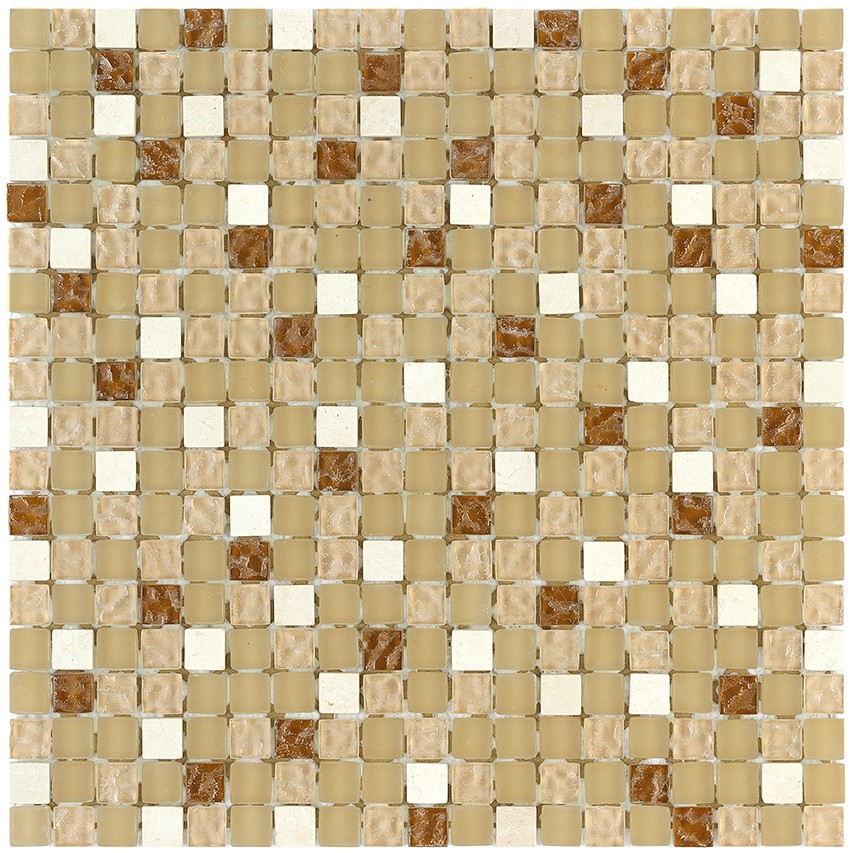 Aparici Design Mosaics Daily Brown Mate 31x31 см