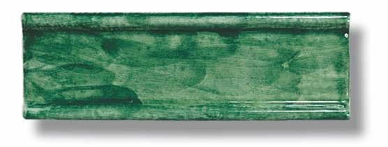Tonalite Provenzale Listello Orlo Verde 5x15 см